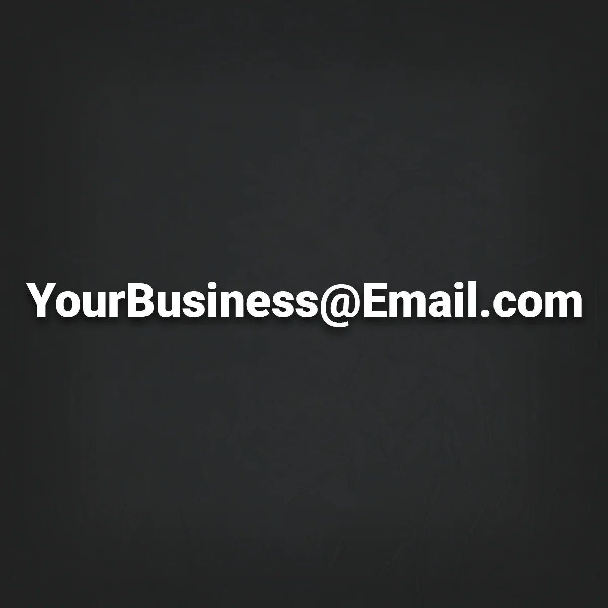 Personalised Email Banner Decal