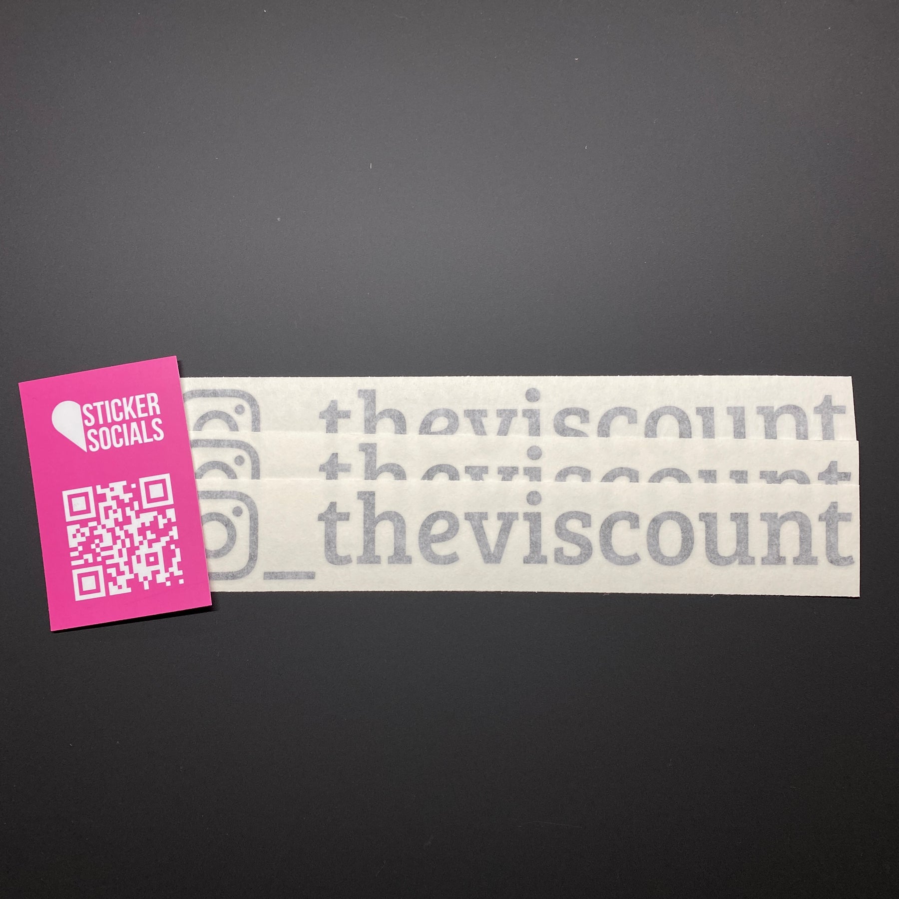 Personalised Instagram Decal Sticker