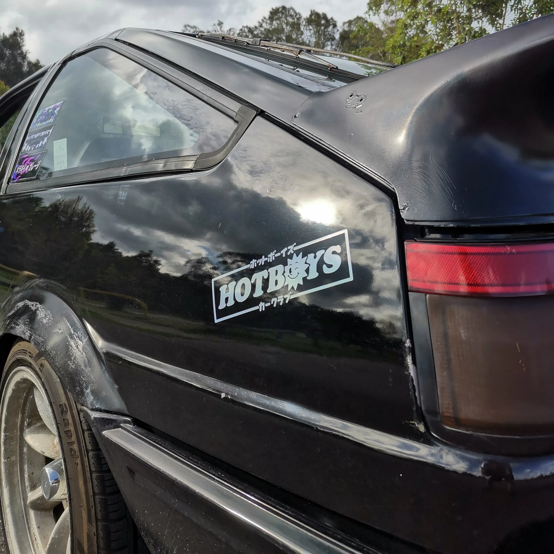 Hotboys Car Club Decal Sticker