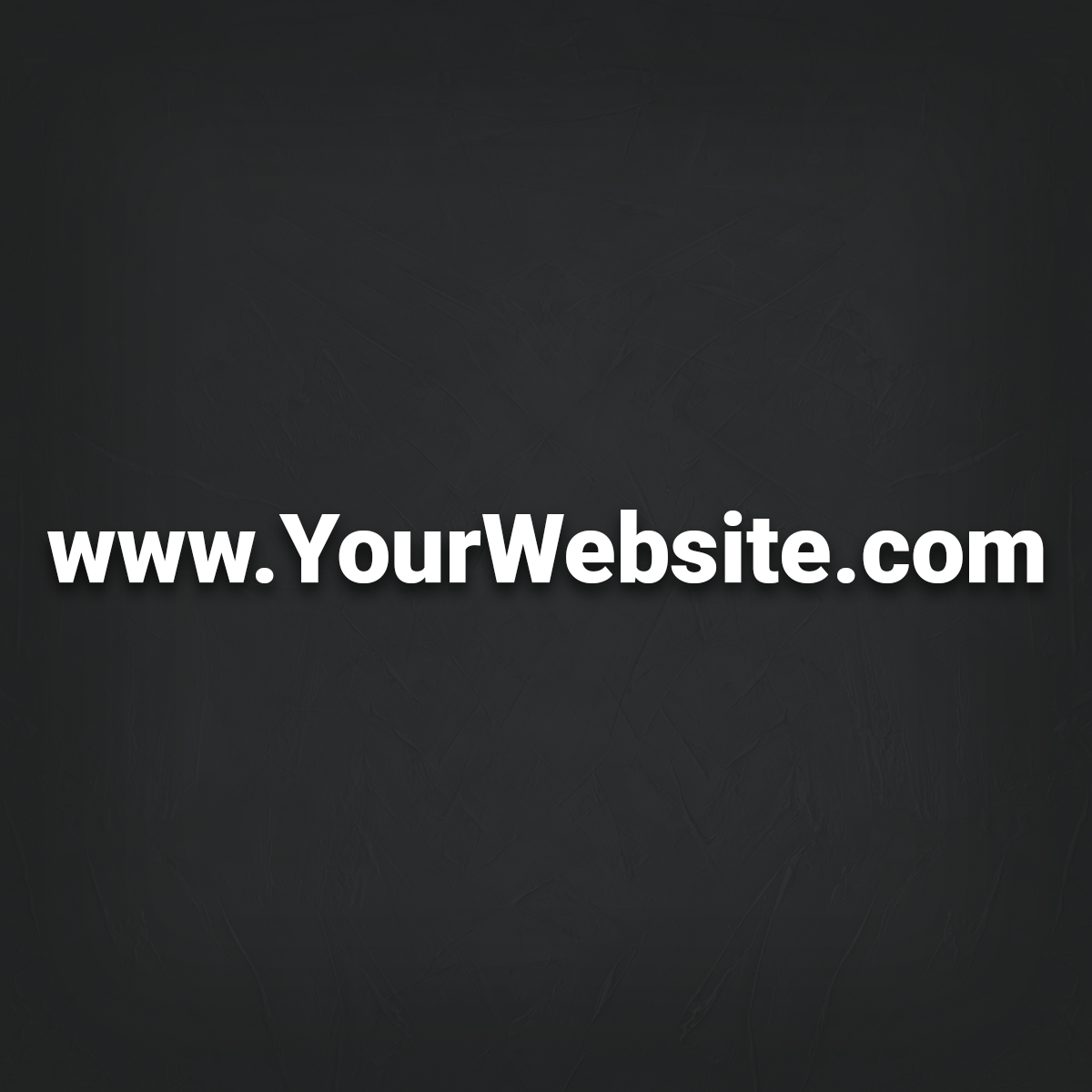 Personalised Website Banner Decal