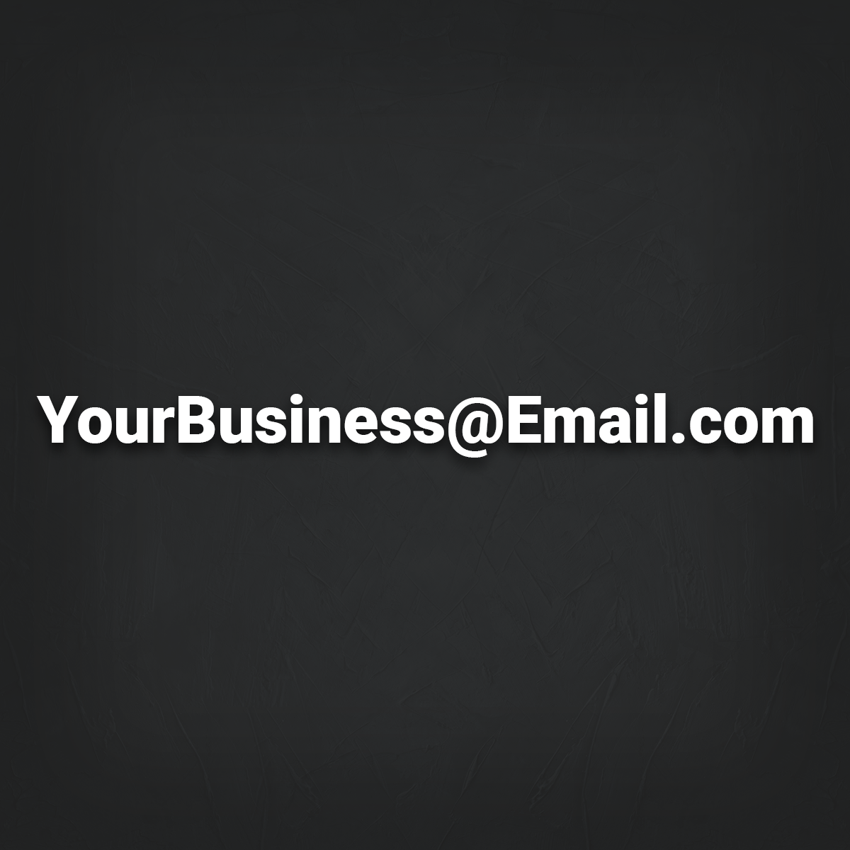 Personalised Email Banner Decal