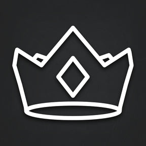 Crown Decal Sticker