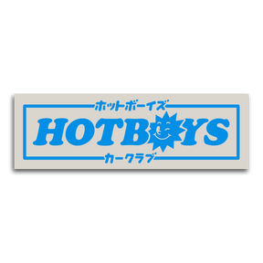 Hotboys Car Club Decal Sticker