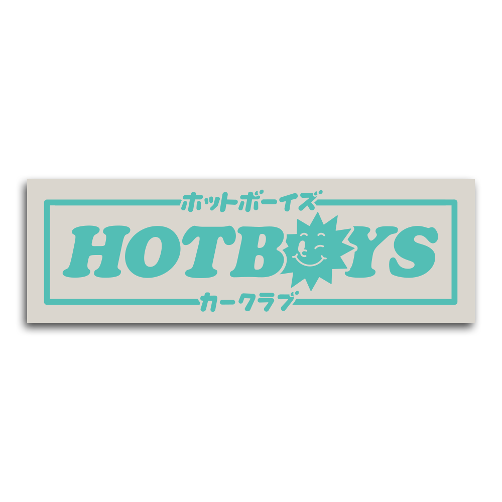 Hotboys Car Club Decal Sticker