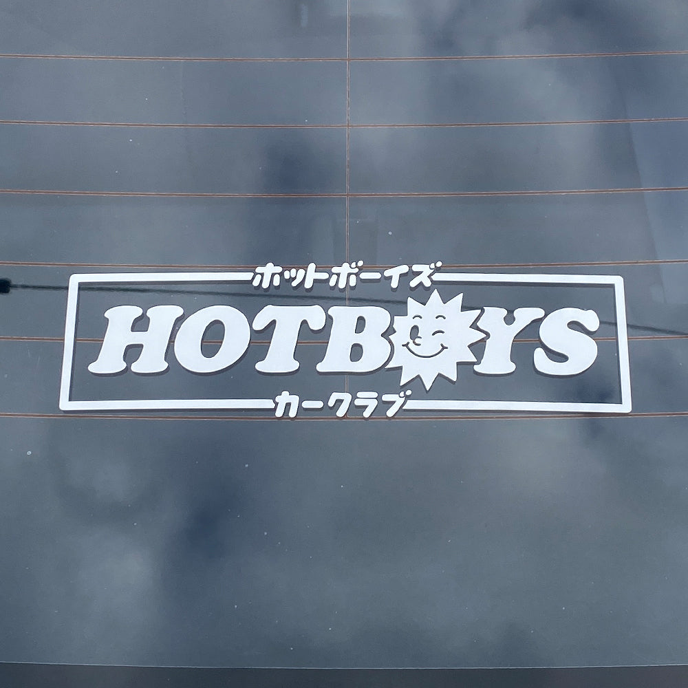 Hotboys Car Club Decal Sticker