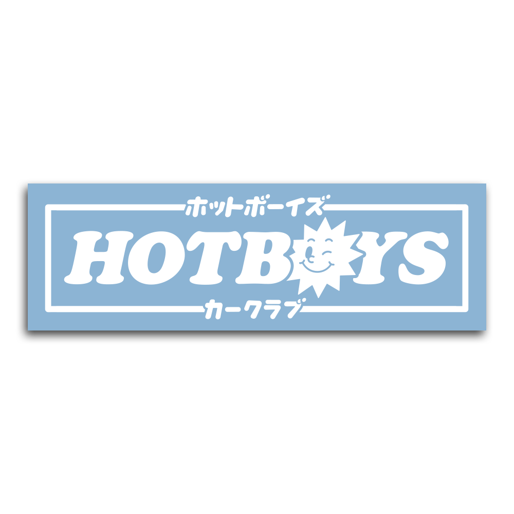 Hotboys Car Club Decal Sticker