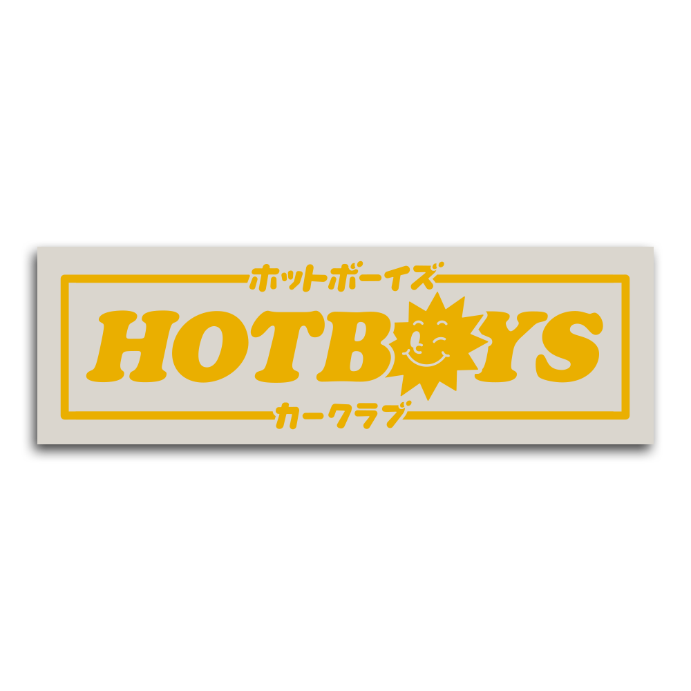 Hotboys Car Club Decal Sticker