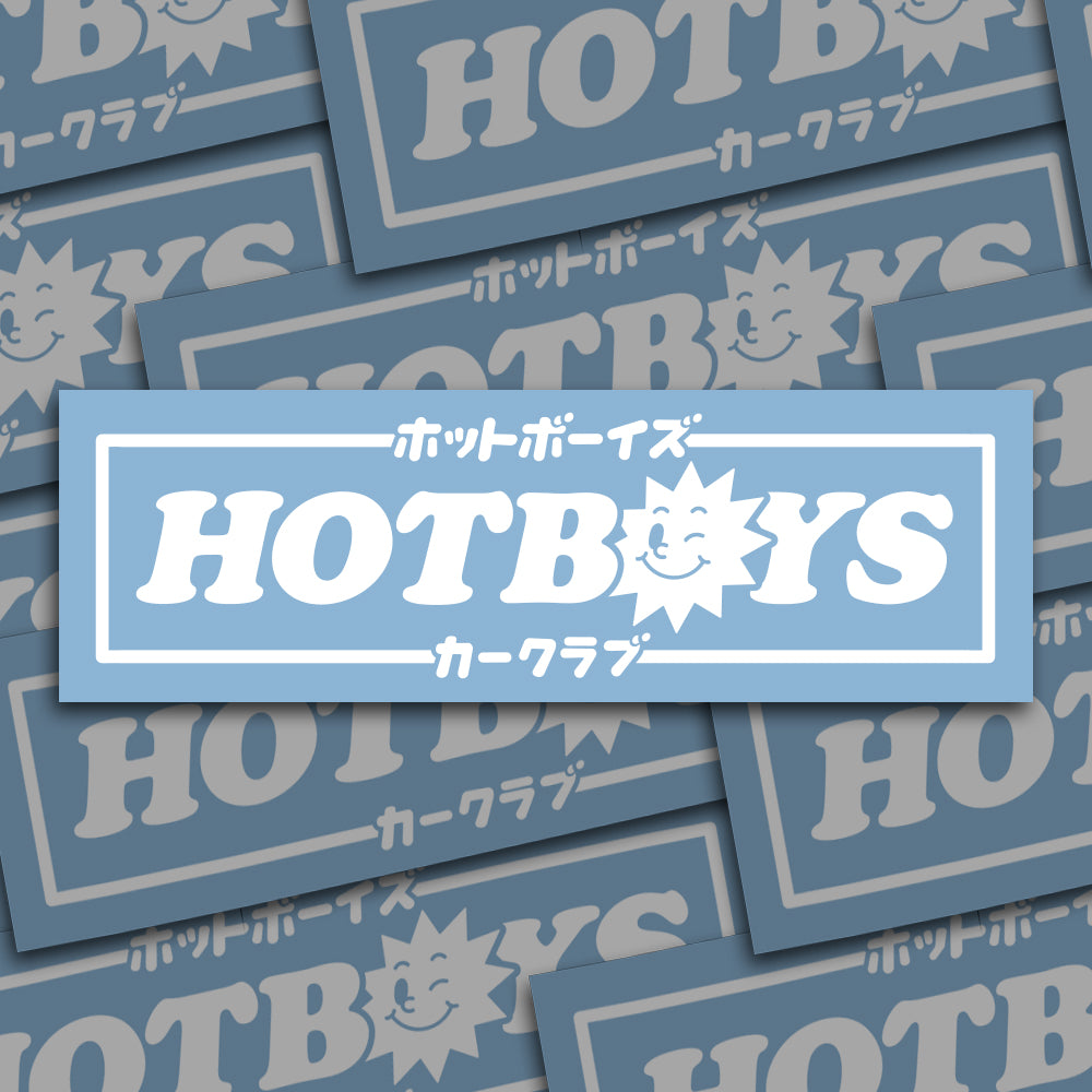 Hotboys Car Club Decal Sticker