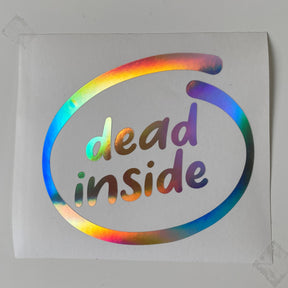 Dead Inside Decal Sticker