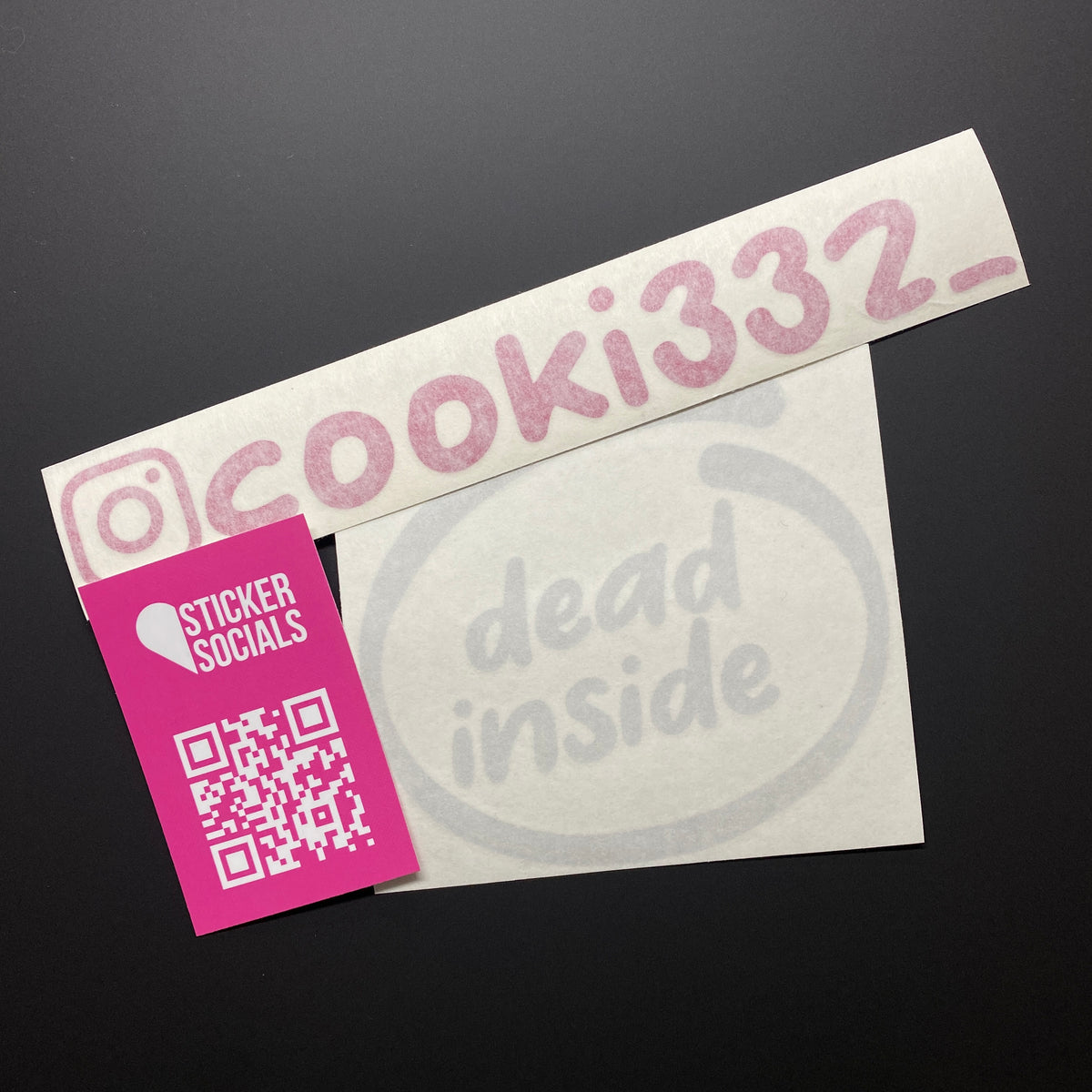 Dead Inside Decal Sticker