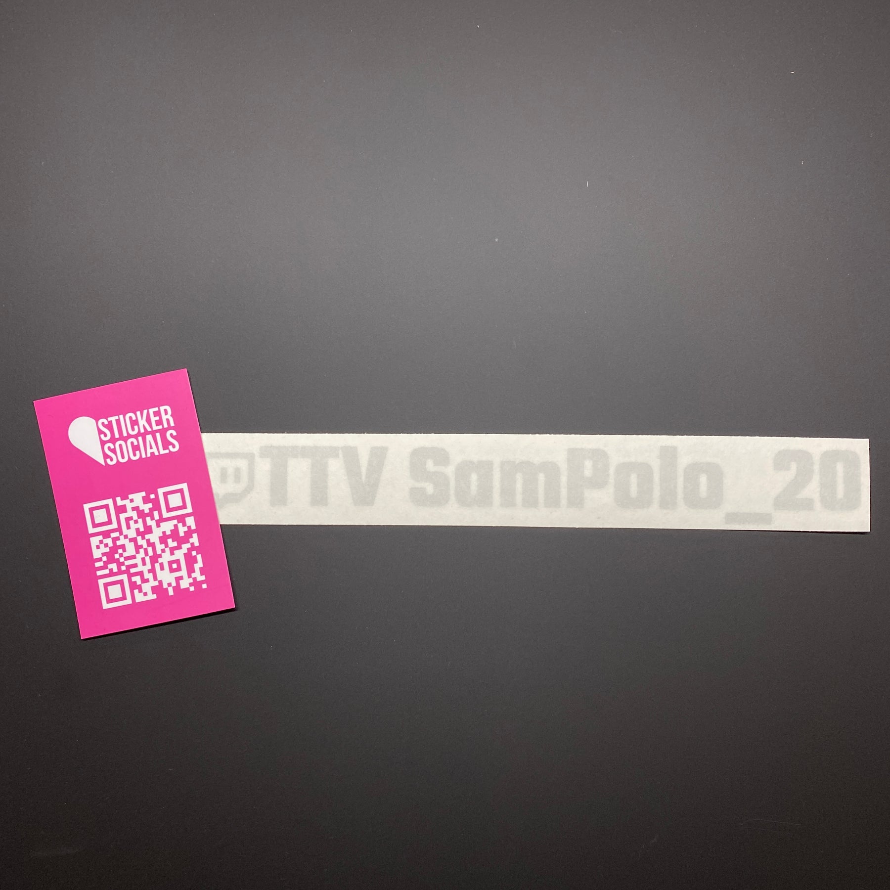 Personalised Twitch Decal Sticker