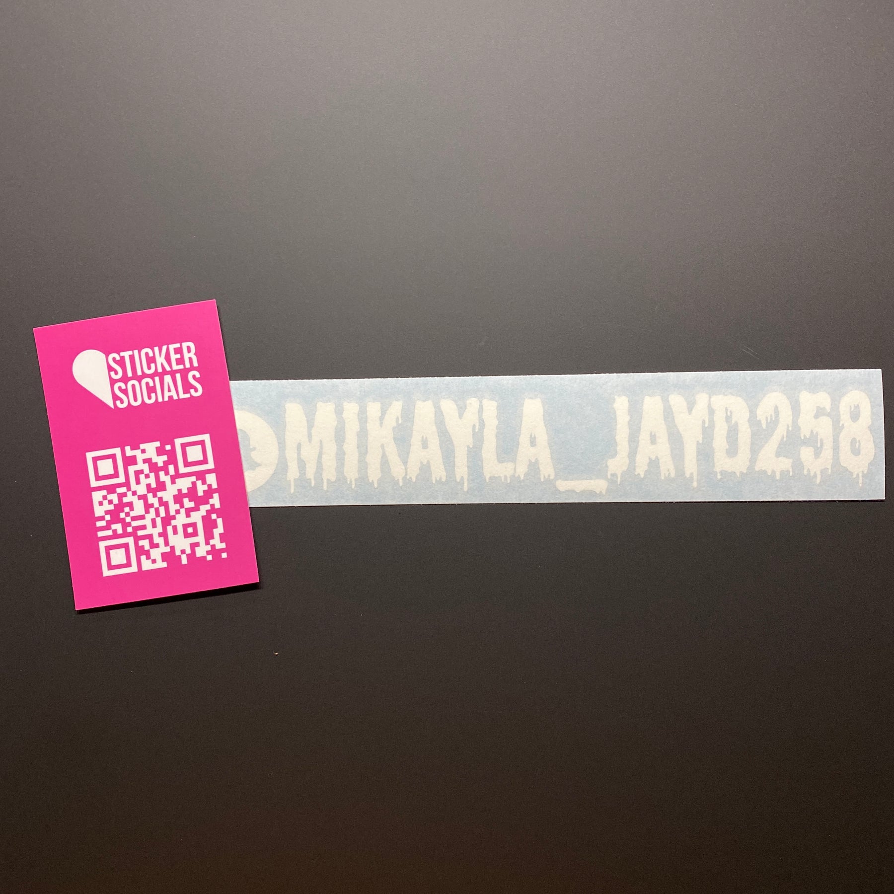 Personalised Snapchat Decal Sticker