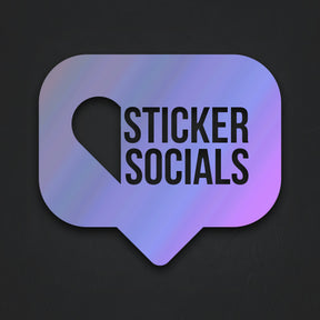 StickerSocials Bubble Decal Sticker